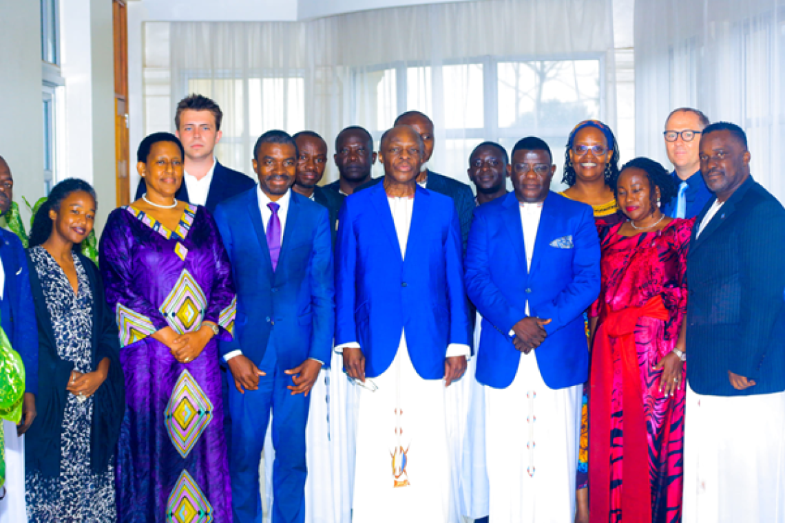The King thanked UNESCO for their support to the Kingdom in the restoration of the Kasubi Tombs